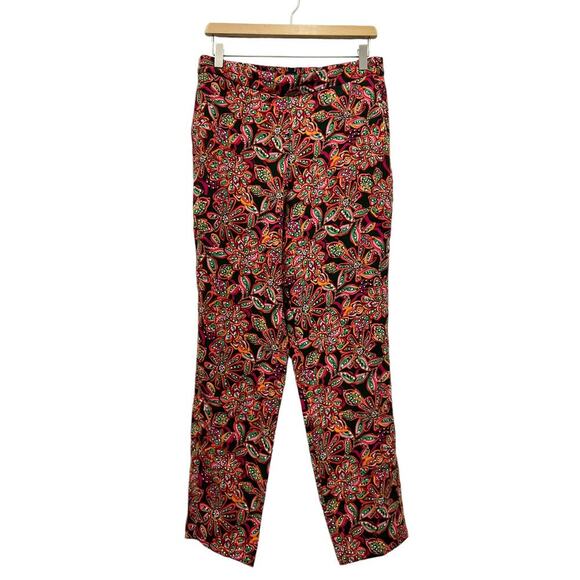 J.Crew Factory Tall Pull-on Tapered Leg floral Jamie pant size 12T NWT - Picture 5 of 7